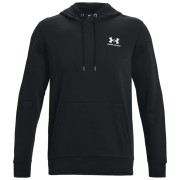 Мъжки суитшърт Under Armour Essential Fleece Hoodie черен Black/White