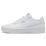 Детски обувки Puma Carina 3.0 Jr White-Gold
