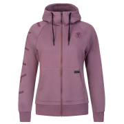 Дамски суитшърт Rafiki Nuria Zip лилав grape shake