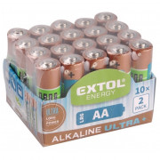Батерия Extol Алкални AA 20 бр.