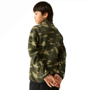 Детски функционален суитшърт Regatta Junior Frankie Warm Fleece Bark Green Camo