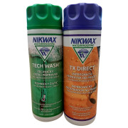 Импрегниране Nikwax Комплект Twin Tech Wash a TX.Direct Wash-In (300 + 300 ml)