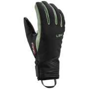 Дамски скиорски ръкавици Leki Sparrow 3D Women черен/зелен black-dusty green