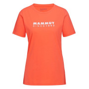 Дамска тениска Mammut Core T-Shirt Women Logo червен оранжев peach