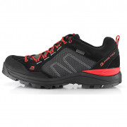 Мъжки туристически обувки Alpine Pro Israf черен/червен Black/Red