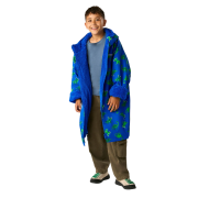 Детски дъждобран Regatta Junior Changing Robe Olymp Blue Dino