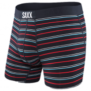 Боксерки Saxx Vibe Boxer Brief Dk Ink coast stripe син/червен DkInkCoastStripe