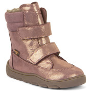 Детски зимни ботуши Froddo Barefoot Zeru Tex Winter Pink/Gold розов/жълт pink/gold