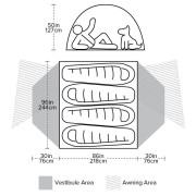 Палатка Big Agnes Copper Spur Hv UL4 2025