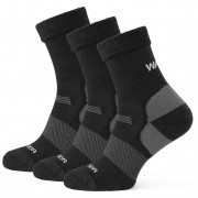 Мъжки чорапи Warg Merino Hike M 3-pack черен