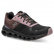 Дамски обувки за бягане On Cloudrunner Waterproof Black/Grape кафяв
