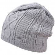 Плетена шапка от мериносана вълна Kama A150 сив Grey