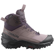 Дамски зимни ботуши Salomon Crosstrak Powder Wp W кафяв Nine Iron / Shark / Phantom