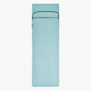 Подложка за спален чувал Sea to Summit Comfort Blend Liner Rectangular w/ Pillow Sleeve светло син Aqua Sea Blue
