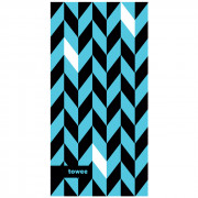Кърпа Towee Dynamic 50x100 cm син/черен Blue