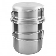 Чаша Tatonka Handle Mug 850 Set сребърен