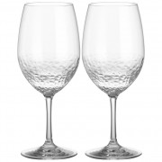Чаши за вино Brunner Wineglass Hammered - 2ks прозрачен