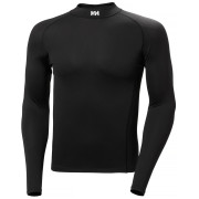 Функционална мъжка тениска Helly Hansen Waterwear Rashguard черен 990 BLACK