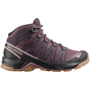 Дамски обувки Salomon X-Adventure Recon Mid Gore Tex червен Huckleberry / Nine Iron / Shadow Gray