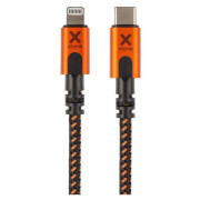 Кабел за зареждане и пренос на данни Xtorm Xtreme USB-C to Lightning cable (1,5m) черен Black/Orange