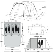 Семейна палатка Outwell Nevada 5 (2024)