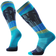 Скиорски чопапи Smartwool Ski Targeted Cushion Summit Shot OTC Socks син CAPRI