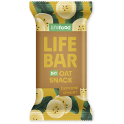 Бар Lifefood Lifebar Oat Snack banánový BIO 40 g