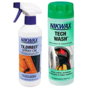 Импрегниране Nikwax Twin Tech Wash + TX Direct Spray-On 2x300ml