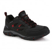 Мъжки обувки Regatta Holcombe IEP Low черен/червен Ash/Riored