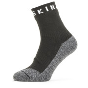 Водоустойчиви чорапи SealSkinz Somerton черен/сив black/grey marl/white