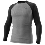 Функционална мъжка тениска Dynafit Tour Light Merino M L/S Tee сив/черен 0911 - black out/0530