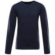 Детска тениска Alpine Pro Louso Blue тъмно син MODRÁ