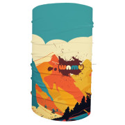 Детски многофункционален шал WAMU Mountain Bike оранжев