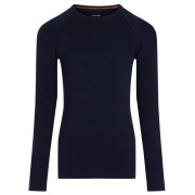 Детска функционална тениска Icebreaker K 200 Oasis LS Crewe Midnight Navy тъмно син Midnight Navy