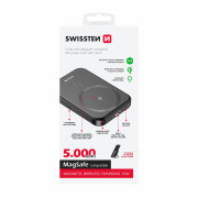 Безжична външна батерия Swissten POWER BANK PD 20W 5000 mAh