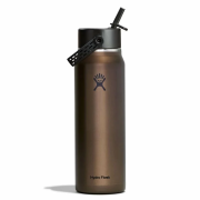 Термос Hydro Flask 32 Oz Lightweight Wide Flex Straw Cap кафяв Obsidian