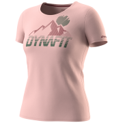 Дамска функционална блуза Dynafit Transalper Graphic S/S Tee W червен/розов pale rose/5560