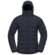 Мъжко пухено яке Norrona femund down700 Zip Hood черен Caviar Black