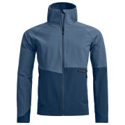Мъжко софтшел яке Ortovox Venet Softshell Hooded Jacket син Light Nunatak