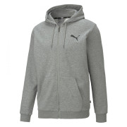 Мъжки суитшърт Puma ESS Small Logo FZ Hoodie TR сив gray