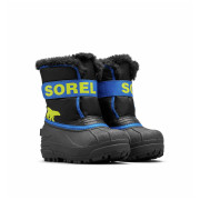 Детски зимни ботуши Sorel Childrens Snow Commander™ Boot черен/червен Black, Super Blue