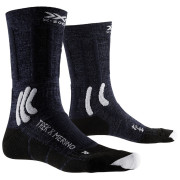 Чорапи X-Socks Trek X Merino тъмно син MIDNIGHT BLUE/ARCTIC WHITE