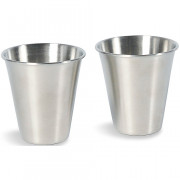 Неръждаеми чашки Tatonka Shot Cup Set сребърен Steel