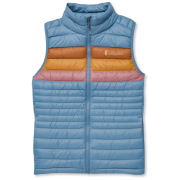 Детска пухена жилетка Cotopaxi W'S Fuego Down Vest син Fjord Stripes
