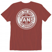 Мъжка тениска Vans Original Checkerboard C SS червен
