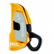 Спирачно устройство Petzl Rescucender черен/жълт