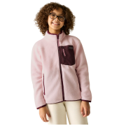 Детски функционален суитшърт Regatta Junior Frankie Warm Fleece Pink Haze/Fig