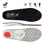 Стелки за обувки Sidas Winter 3D Merino черен/сив
