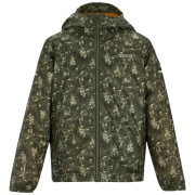 Детско яке Regatta Printed Lever II LiSagLinCamo тъмно зелен LiSagLinCamo