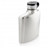 Джобна бутилка GSI Outdoors Glacier Stainless Hip Flask 6 сребърен